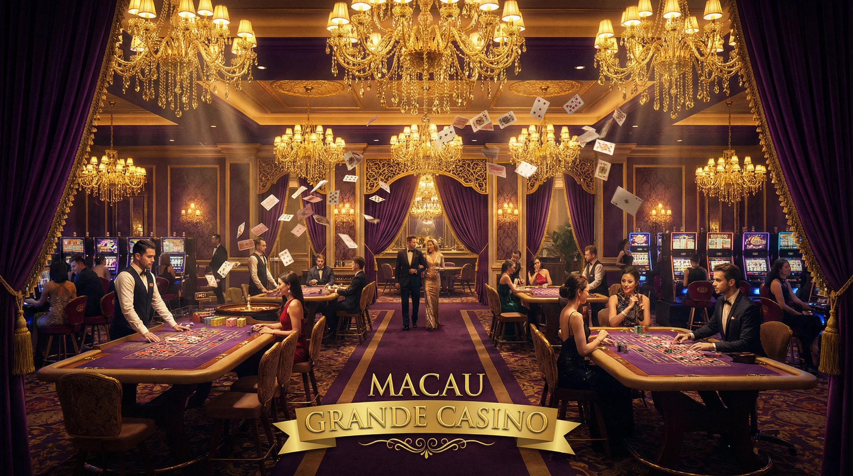 金沙国际豪华赌场大厅